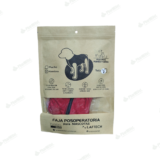 [81010206014] FAJA POSOPERATORIA HEMBRA TALLA 2 (2.5-3.5 KG)