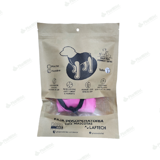 [81010206017] FAJA POSOPERATORIA HEMBRA TALLA 5 (6-8 KG)