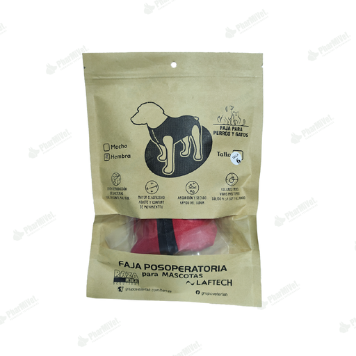 [8P010206018] FAJA POSOPERATORIA HEMBRA TALLA 6 (8-10 KG)
