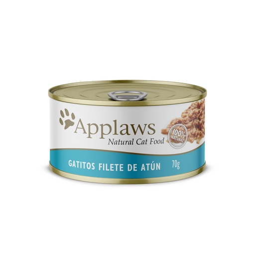 [81040204010] APPLAWS GATITOS FILETE DE ATUN X 70 GR