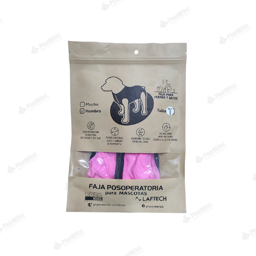 [81010206021] FAJA POSOPERATORIA HEMBRA TALLA 9 (17-23 KG)