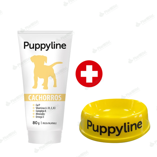 [8F010107047] PUPPYLINE X 80 GR + COMEDERO JOHN MARTIN