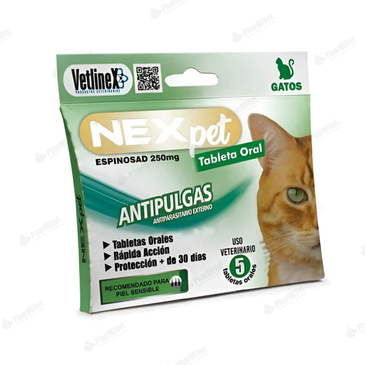 [8190903001] NEXPET GATO X 5 TAB 2.5-5 kg