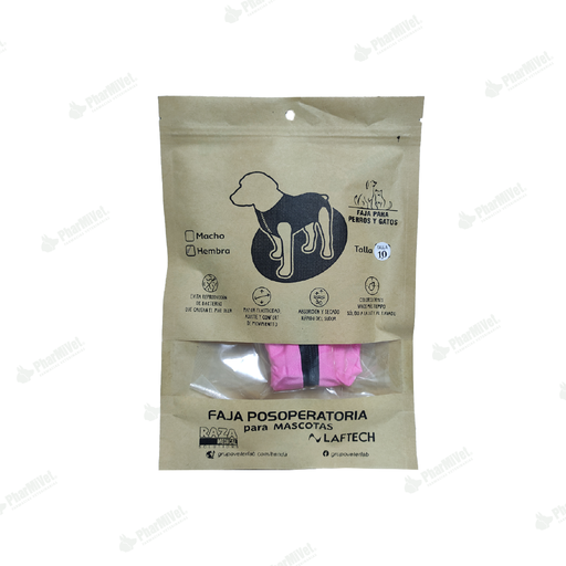 [81010206010] FAJA POSOPERATORIA HEMBRA TALLA 10 (23 - 29 KG)