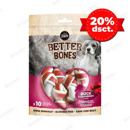 [8240304046] PROMO:ZEUS BETTER BONES PATO Y CRANBERRY 7.5 CM