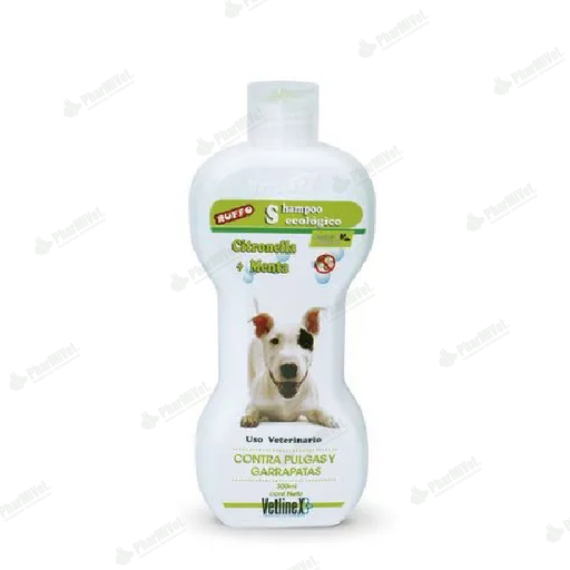 [8191502012] SHAMPOO CITRONELLA + MENTA VETLINEX X 300 ML