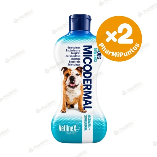 [81050405039] SHAMPOO MICODERMAL VETLINEX X 500 ML