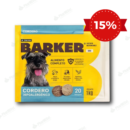 [81040101003] BARKER HAMBURGUESA CORDERO (1 KG) X 20 UND