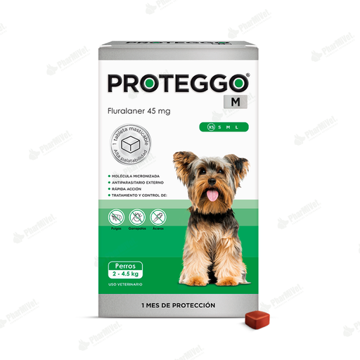 [81010101106] PROTEGGO 1M 45MG DE 2 - 4.5 KG