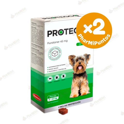 [81010101106] PROTEGGO 1M 45MG DE 2 - 4.5 KG