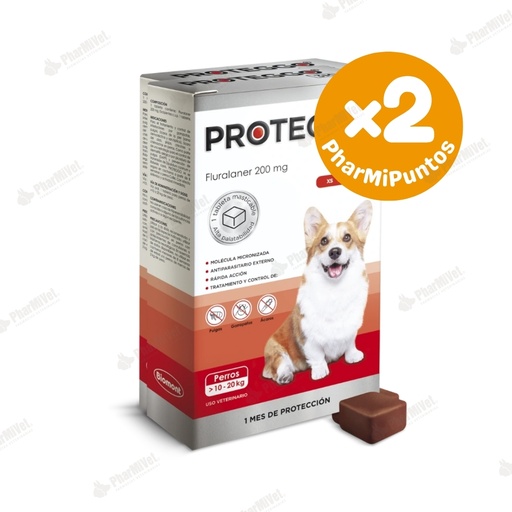 [81010101104] PROTEGGO 1M 200 MG DE 10 -20 KG