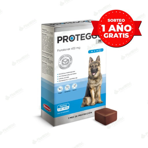[8010903004] PROTEGGO 1M 400 MG DE 20 - 40 KG