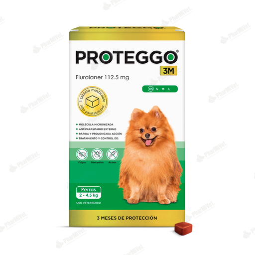 [8P010101108] PROTEGGO 3M 112.5 MG DE 2 - 4.5 KG