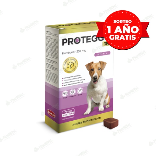 [8010903006] PROTEGGO 3M 250 MG DE 4.5 -10 KG