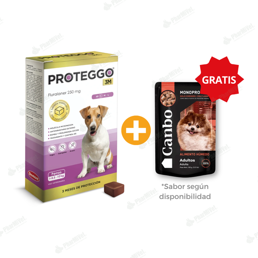 [81010101109] PROTEGGO 3M 250 MG DE 4.5 -10 KG