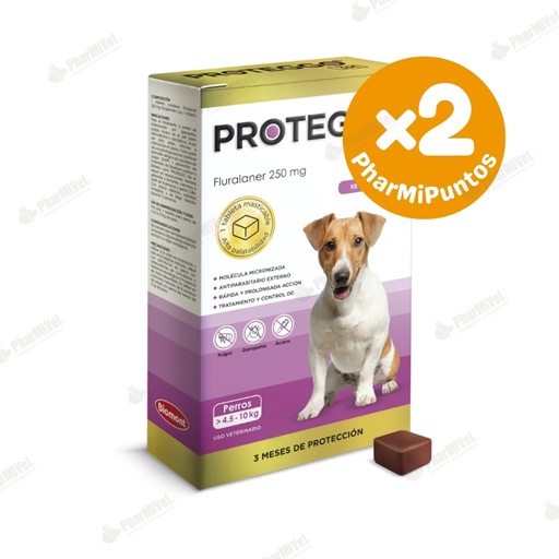 [81010101109] PROTEGGO 3M 250 MG DE 4.5 -10 KG
