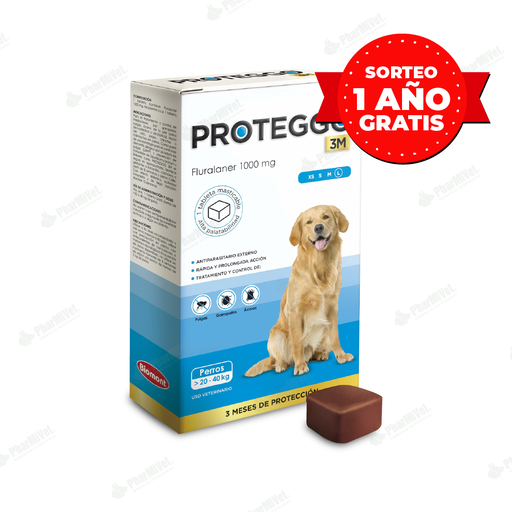[8010903008] PROTEGGO 3M 1000 MG DE 20 - 40 KG