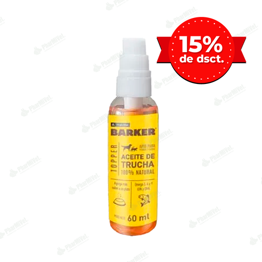 [8680301010] ACEITE DE TRUCHA BARKER X 60 ML