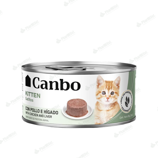 [81040204026] CANBO CAT PATE POLLO E HIGADO CACH LTA 85 GR