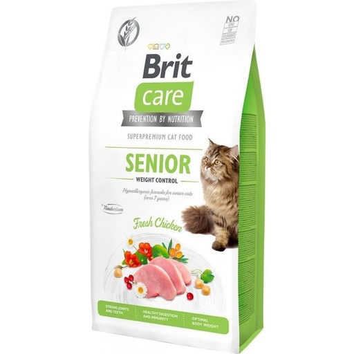 [81040302025] BRIT CARE CAT SENIOR WEIGHT CONTROL 2KG