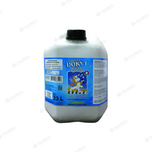[81050405024] SHAMPOO DOKYS ANTIPULGA BIDON X 20 LT