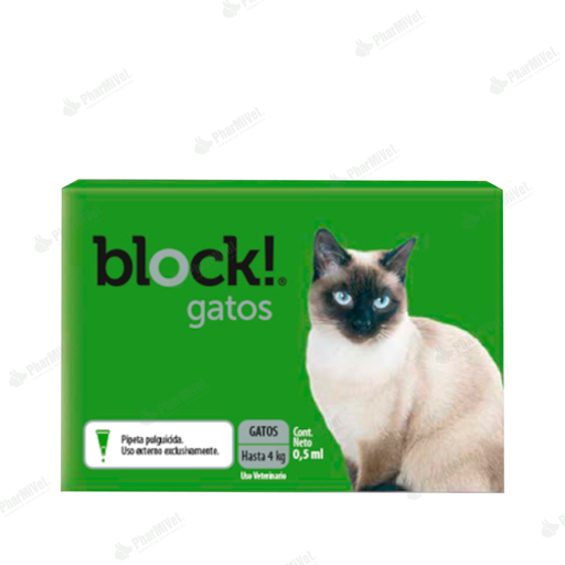 [8P010101216] BLOCK GATOS (0.5 ML) HASTA 4 KG