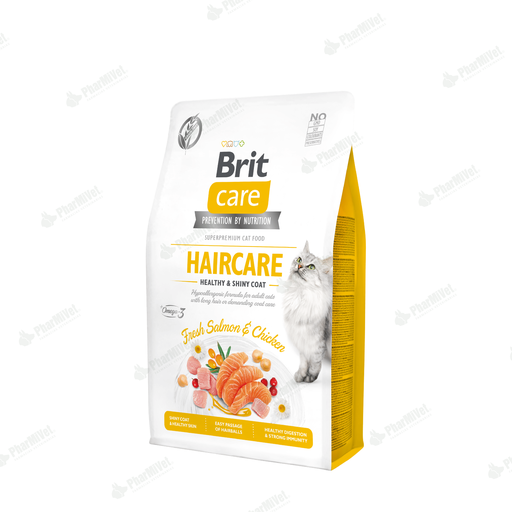 [81040302023] BRIT CARE CAT HAIRCARE X 2 KG