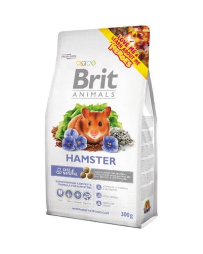 [81040302008] BRIT ANIMALS HAMSTER X 300 GR