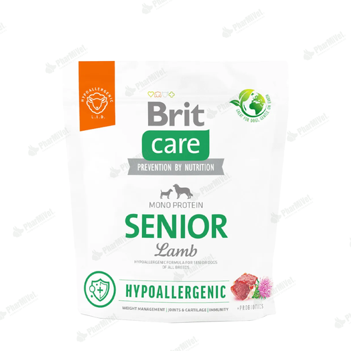 [81040302037] BRIT CARE DOG HYPOALLERGENIC SENIOR LAMB X 1 KG