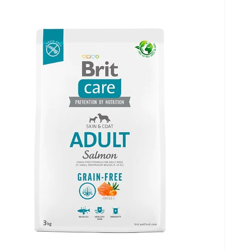 [81040302018] BRIT CARE ADULT SALMON GRAIN-FREE X 3 KG
