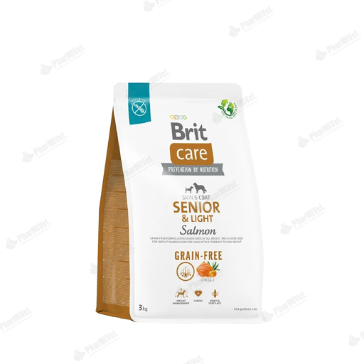 [81040302042] BRIT CARE SENIOR &amp; LIGHT SALMON GRAIN-FREE X 3 KG
