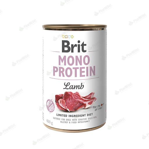 [81040204015] BRIT MONO PROTEIN LAMB 400 GR