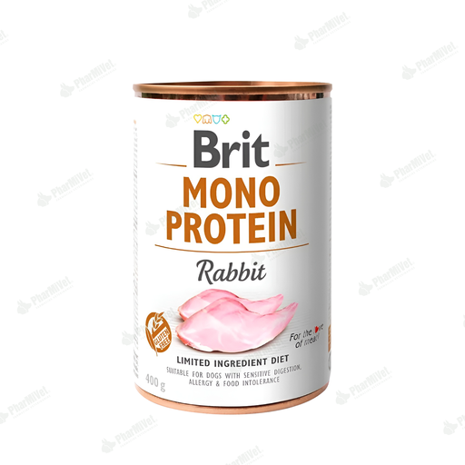 [81040204017] BRIT MONO PROTEIN RABBIT X 400GR