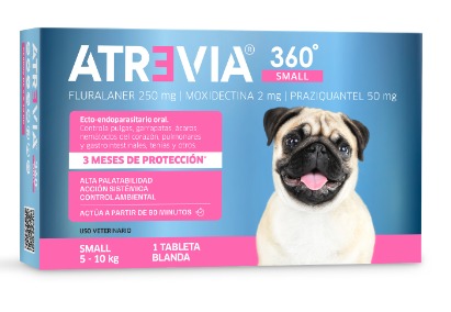 [81010101016] ATREVIA 360 SMALL (5-10 KG)