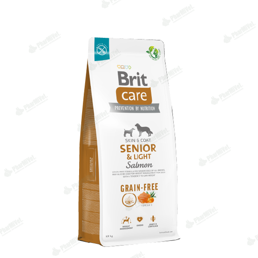 [81040302041] BRIT CARE SENIOR &amp; LIGHT SALMON GRAIN-FREE X 12 KG