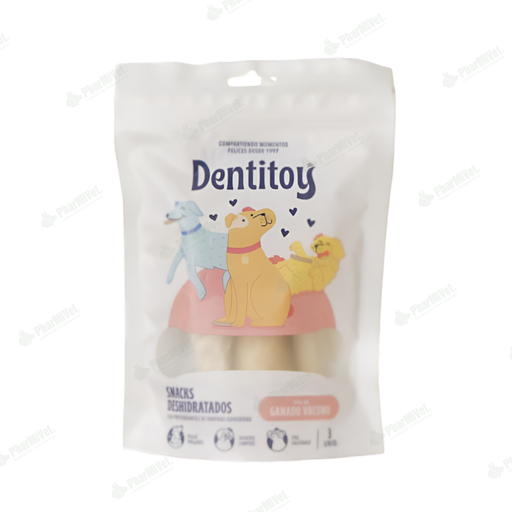 [8P040404040] DENTITOY MUSLITO VACUNO X 3 UN