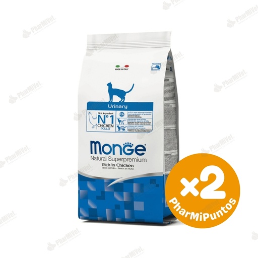 [81040303053] MONGE FELINE URINARY 1.5 KG