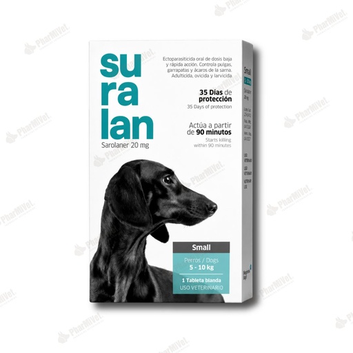 [81010101133] SURALAN SMALL X 1 TAB DE 5-10 KG