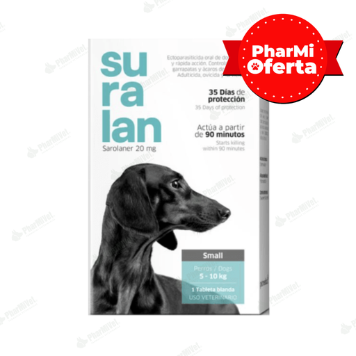 [8P010101133] SURALAN SMALL X 1 TAB DE 5-10 KG