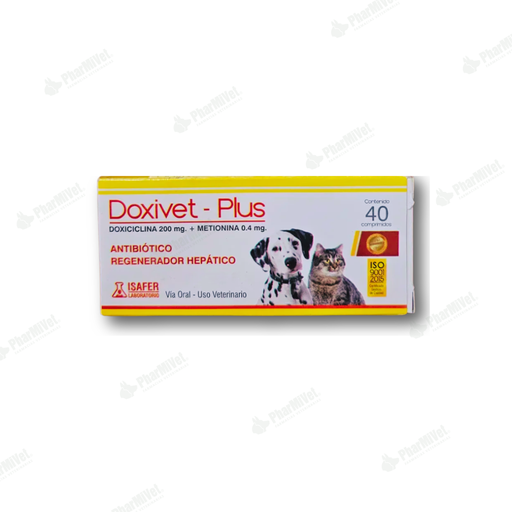 [81020303036] DOXIVET PLUS 200 MG X 40 TAB