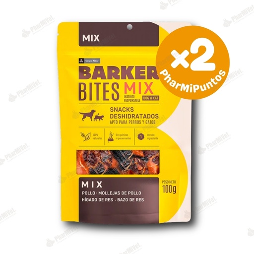 [81040405003] BARKER BITES MIX X 100 GR