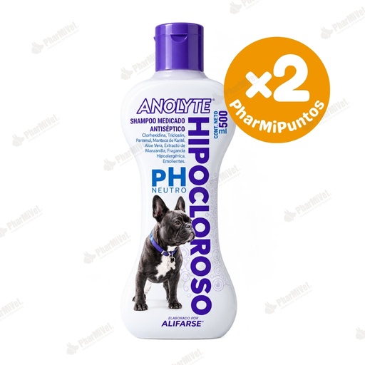 [81050405034] SHAMPOO HIPOCLOROSO VETLINEX X 500 ML
