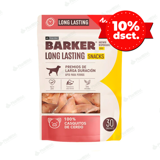 [86803010371] PROMO:BARKER LONG LASTING CASQUITOS DE CERDO