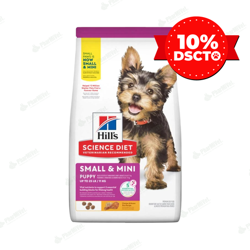 [82403010171] PROMO:HILL'S SD PUPPY SMALL PAWS CHICKEN 4.5 LB X 2 KG