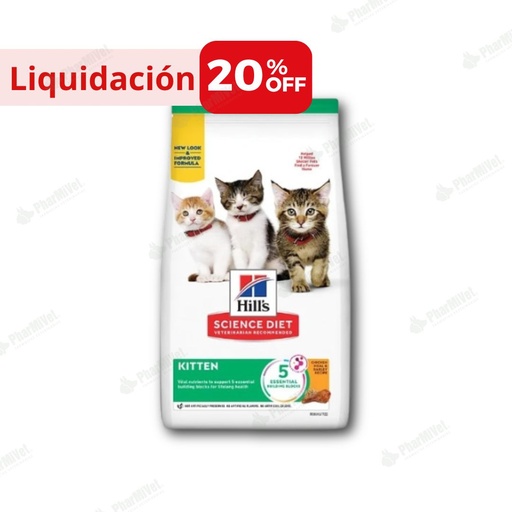 [82040303147] PROMO:HILL'S SD KITTEN H. DEVELOPMENT X 1.58 KG