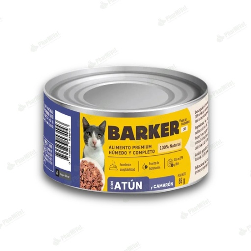 [81040101016] BARKER CON ATUN Y CAMARON LATA X 85 gr