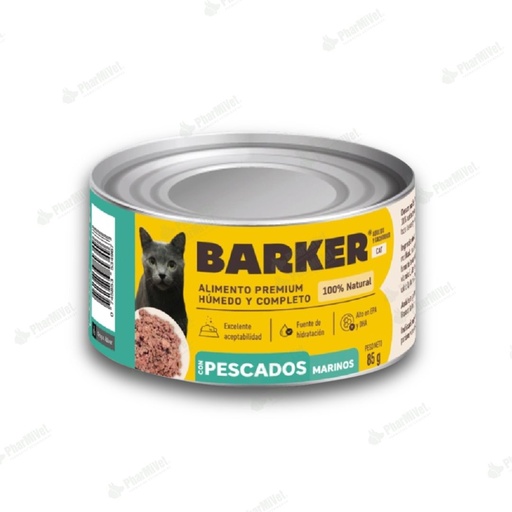 [81040101019] BARKER CON PESCADO Y MARINOS LATA X 85 gr