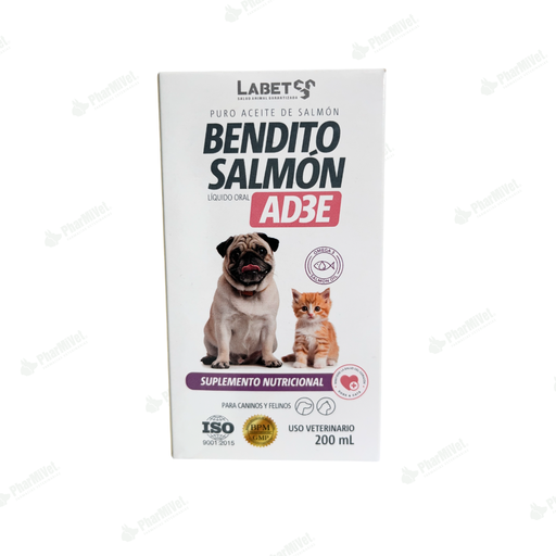 [8P010413030] BENDITO SALMON LABET AD3E X 200 ML