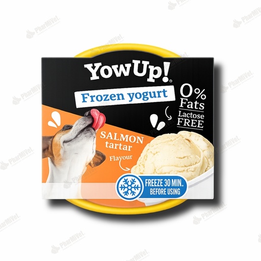[81040406002] YOWUP GATOS/PERROS HELADO DE TARTARO DE SALMON 110 GR