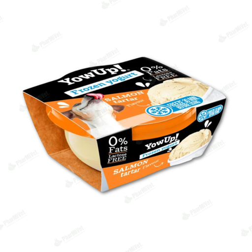 [81040406002] YOWUP GATOS/PERROS HELADO DE TARTARO DE SALMON 110 GR
